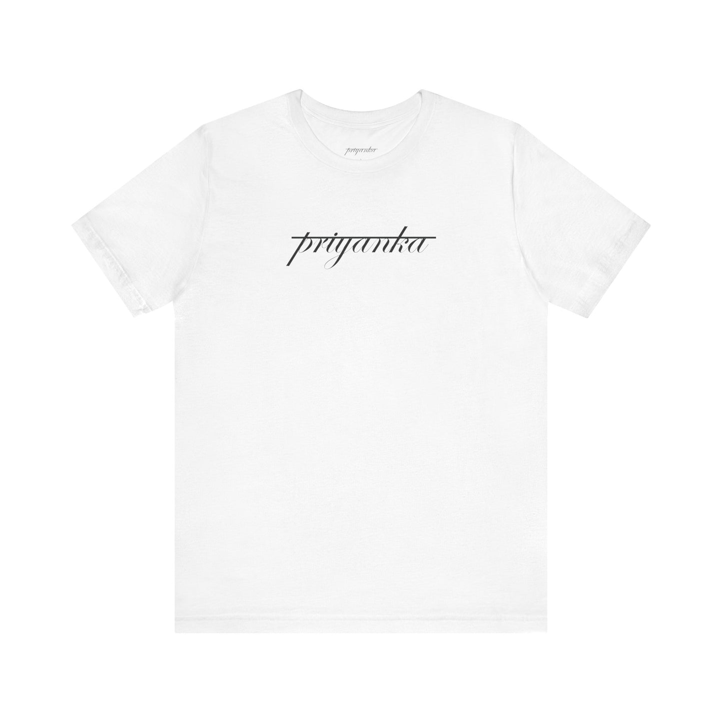 Slogan tee white