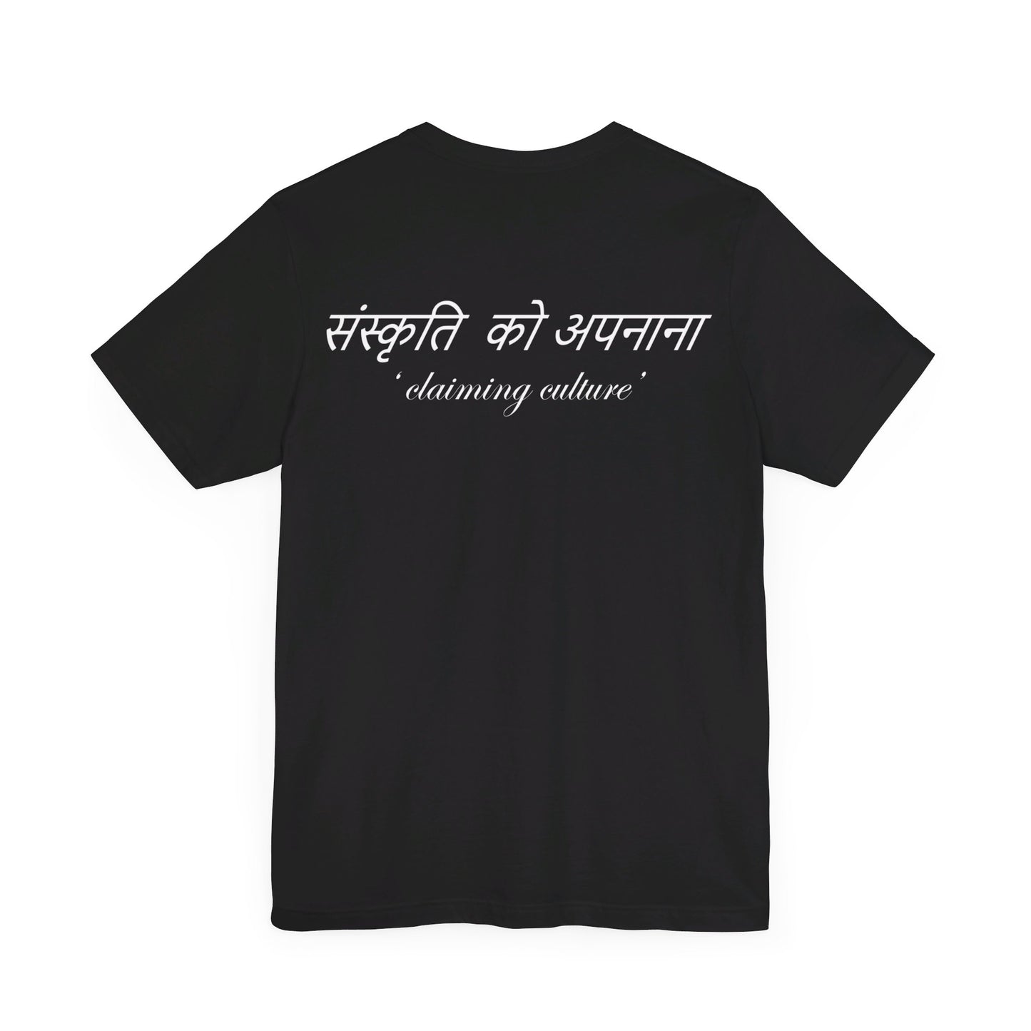 Slogan tee black